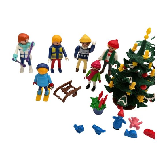 Playmobil Christmas Market 4891 37+ pieces  Parts Vegtable Fruit Figures Toys - Picture 4 of 12
